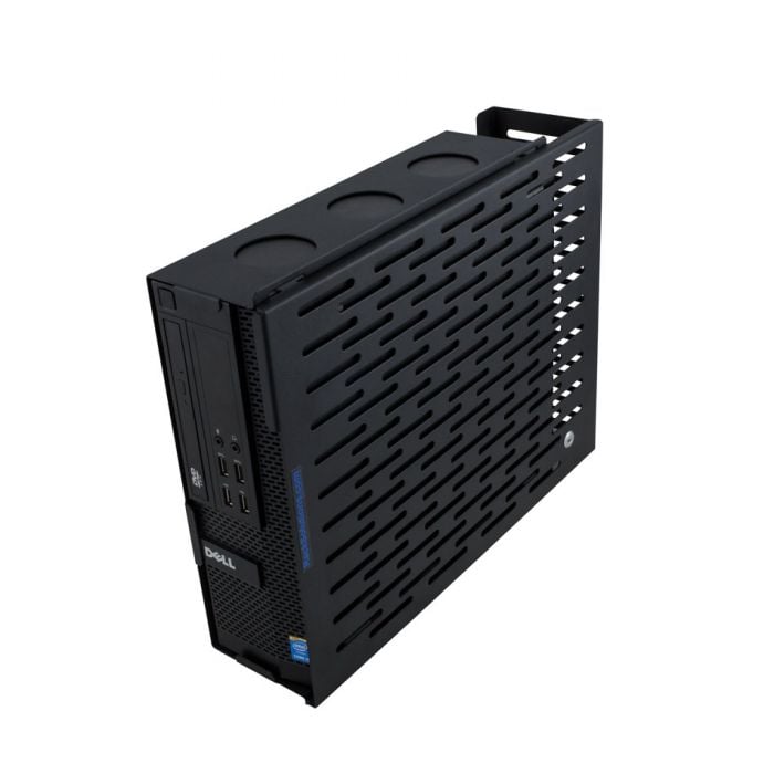 Secure Wall Mount For Dell Optiplex 90 Sff Secure Racksolutions